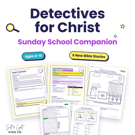 Detectives for Christ: Sunday School Companion (Ages 4–11)