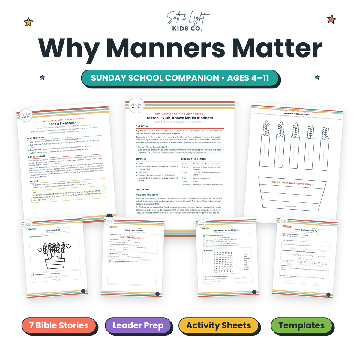 Why Manners Matter: Complete Bundle (Curriculum + Sunday School Companion)