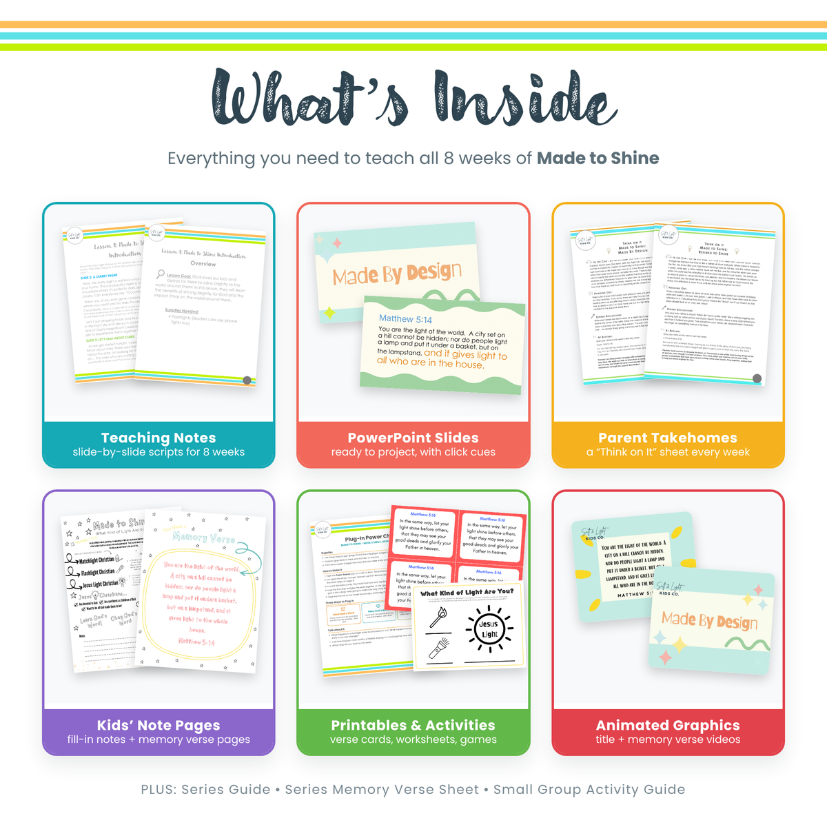 Made to Shine: Complete Bundle (Curriculum + Sunday School Companion)