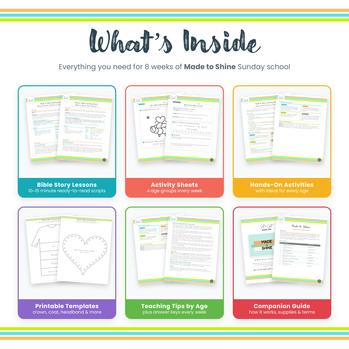 Made to Shine: Sunday School Companion (Ages 4–11)