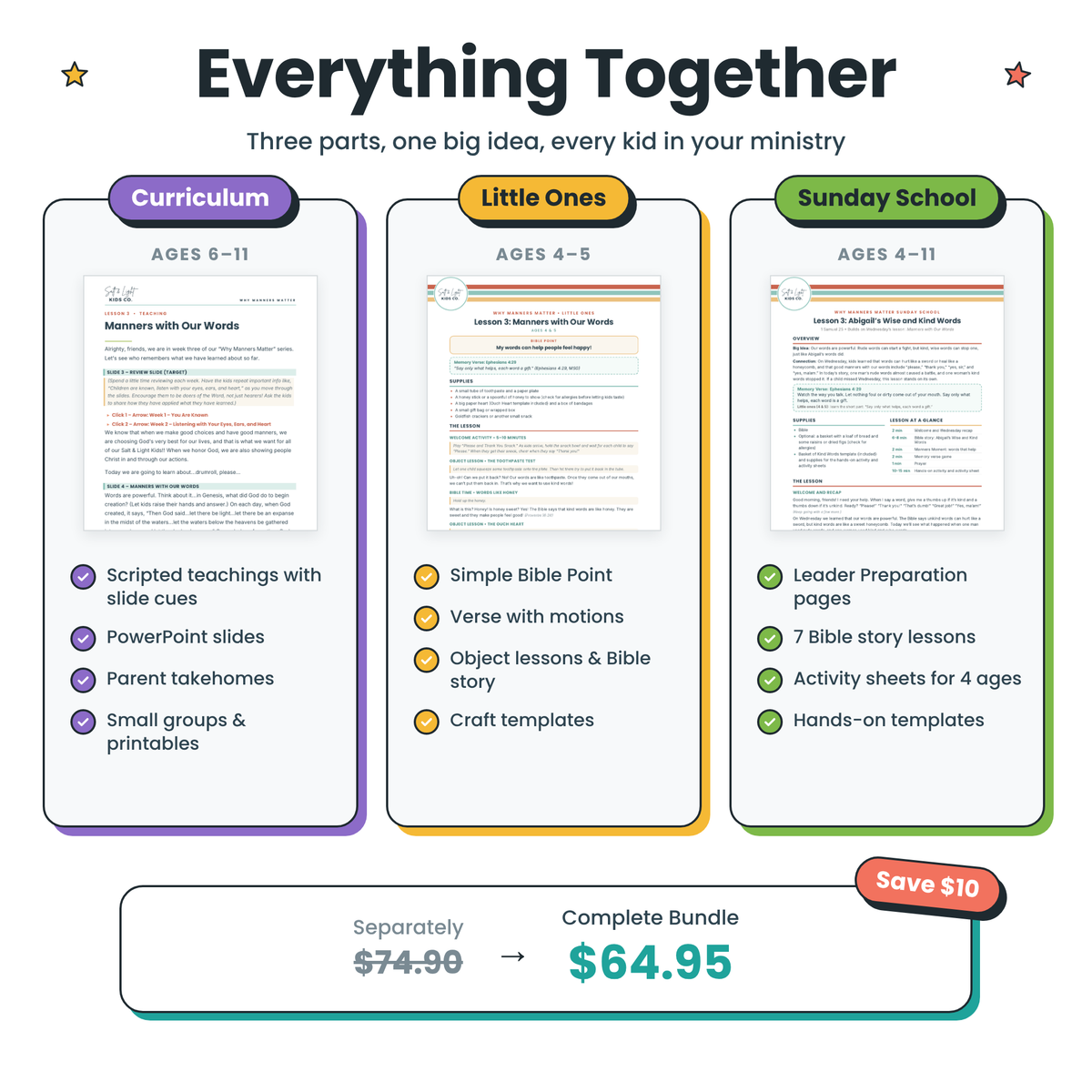 Why Manners Matter: Complete Bundle (Curriculum + Sunday School Companion)