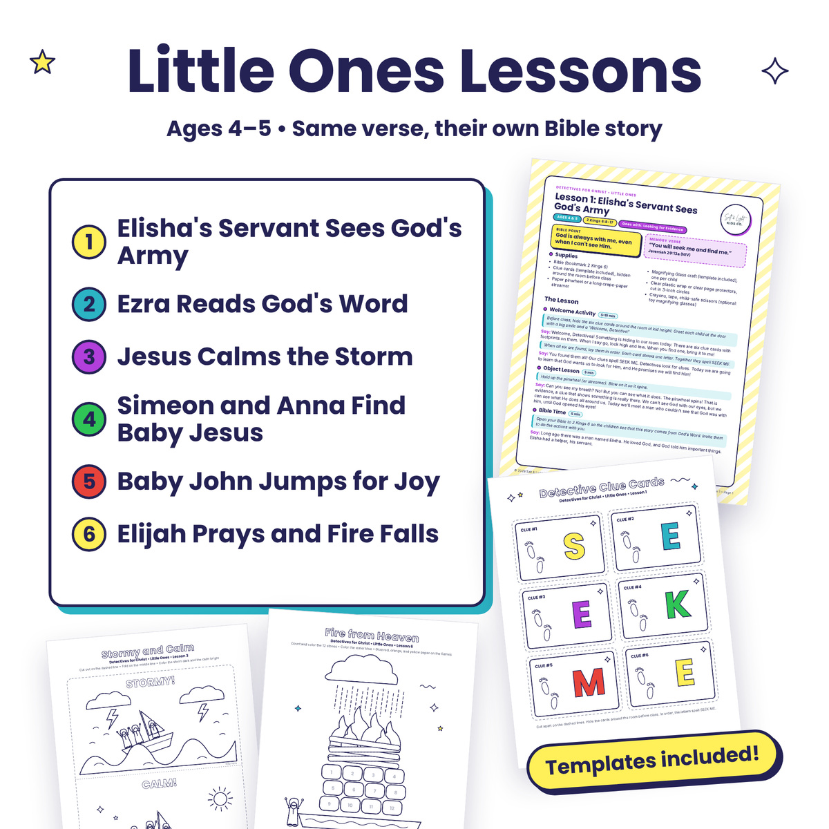 Detectives for Christ: 6-Week Kids' Ministry Curriculum