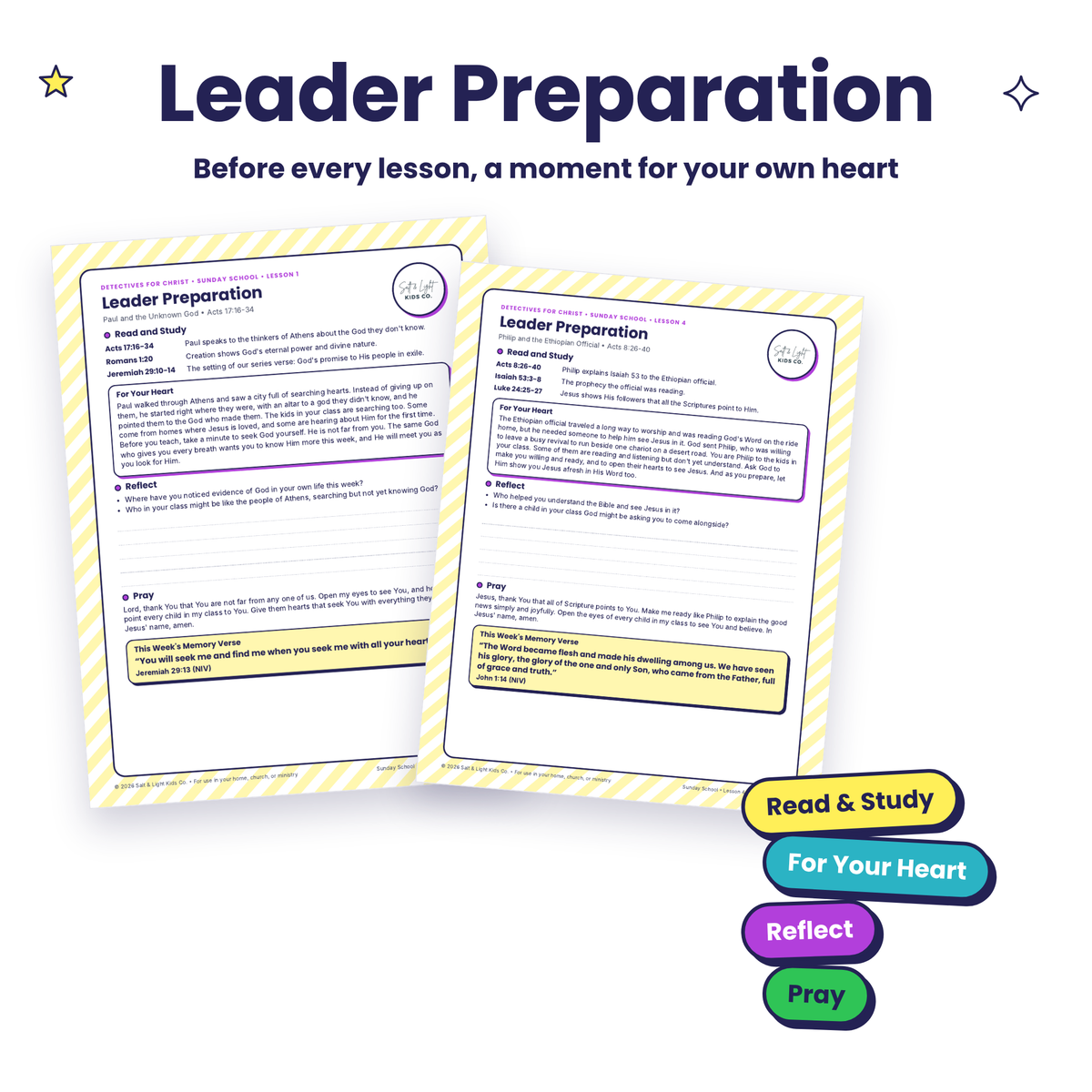Detectives for Christ: Sunday School Companion (Ages 4–11)