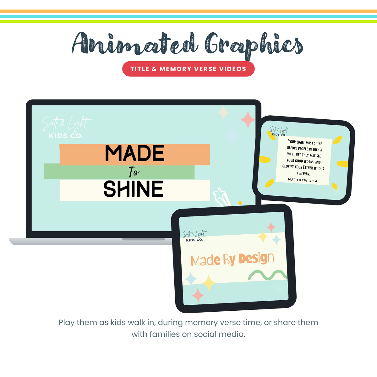 Made to Shine: 8-Week Kids' Ministry Curriculum