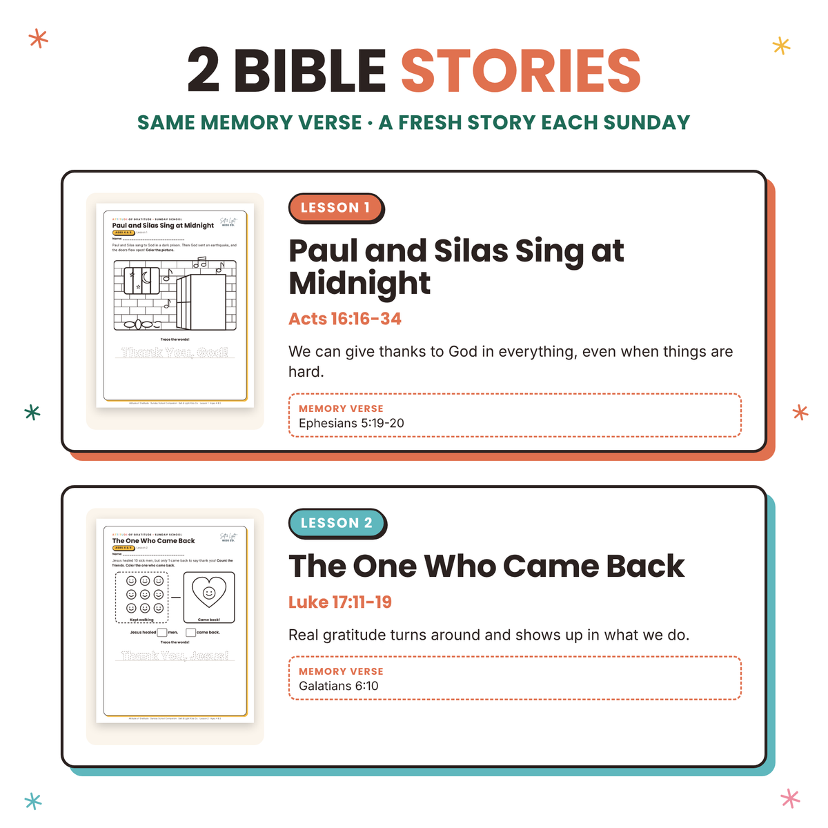 Attitude of Gratitude: Sunday School Companion (Ages 4–11)