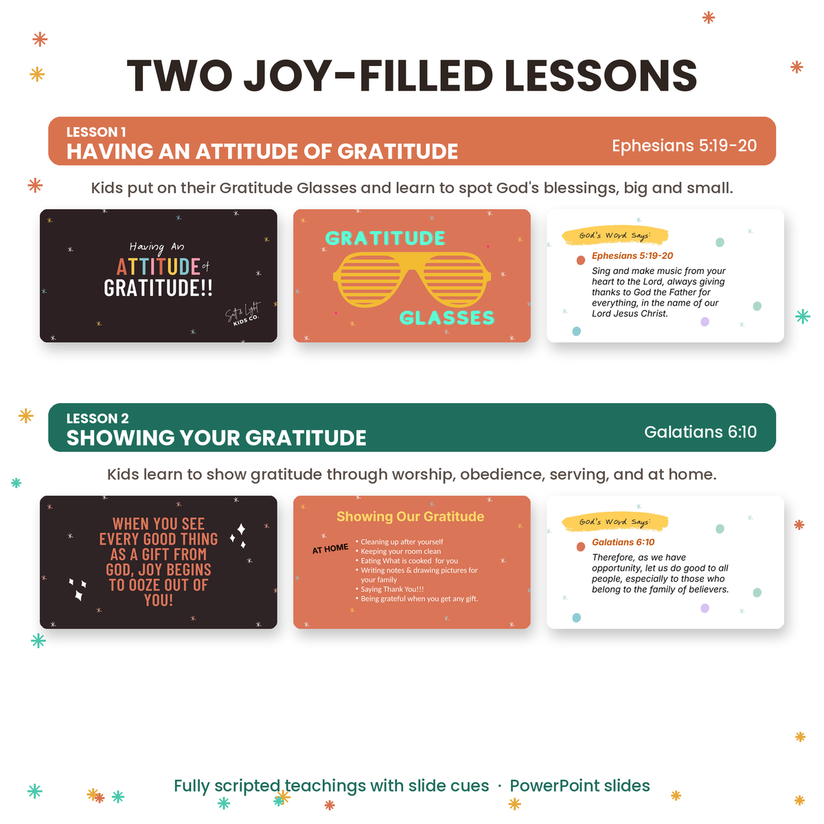 Attitude of Gratitude: 2-Lesson Kids' Ministry Curriculum