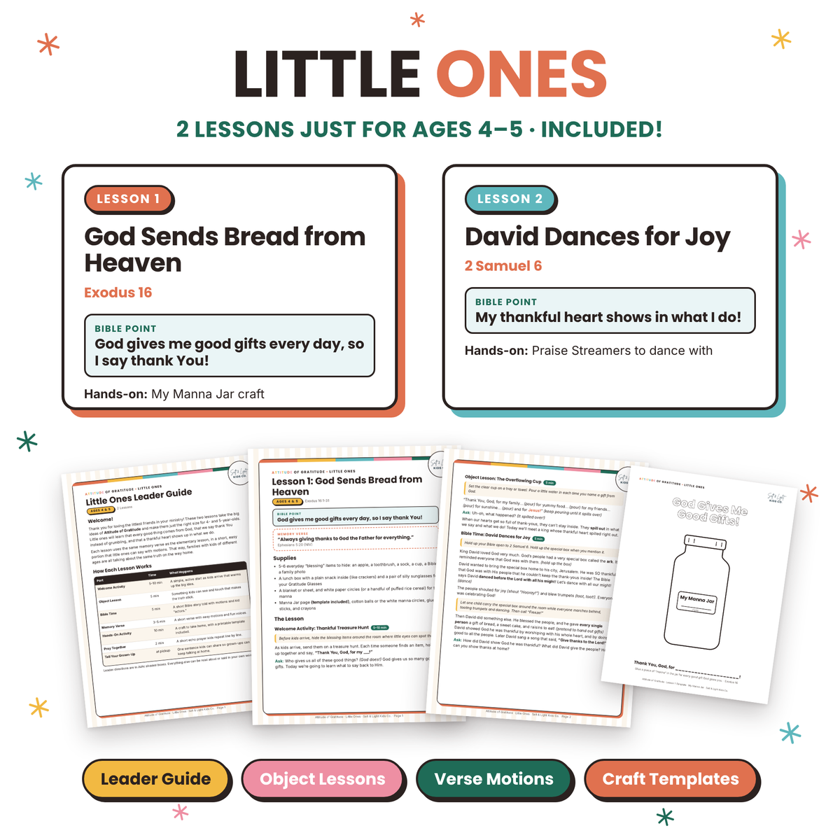 Attitude of Gratitude: Complete Bundle (Curriculum + Sunday School Companion)