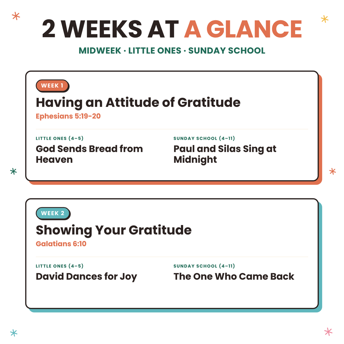 Attitude of Gratitude: Complete Bundle (Curriculum + Sunday School Companion)