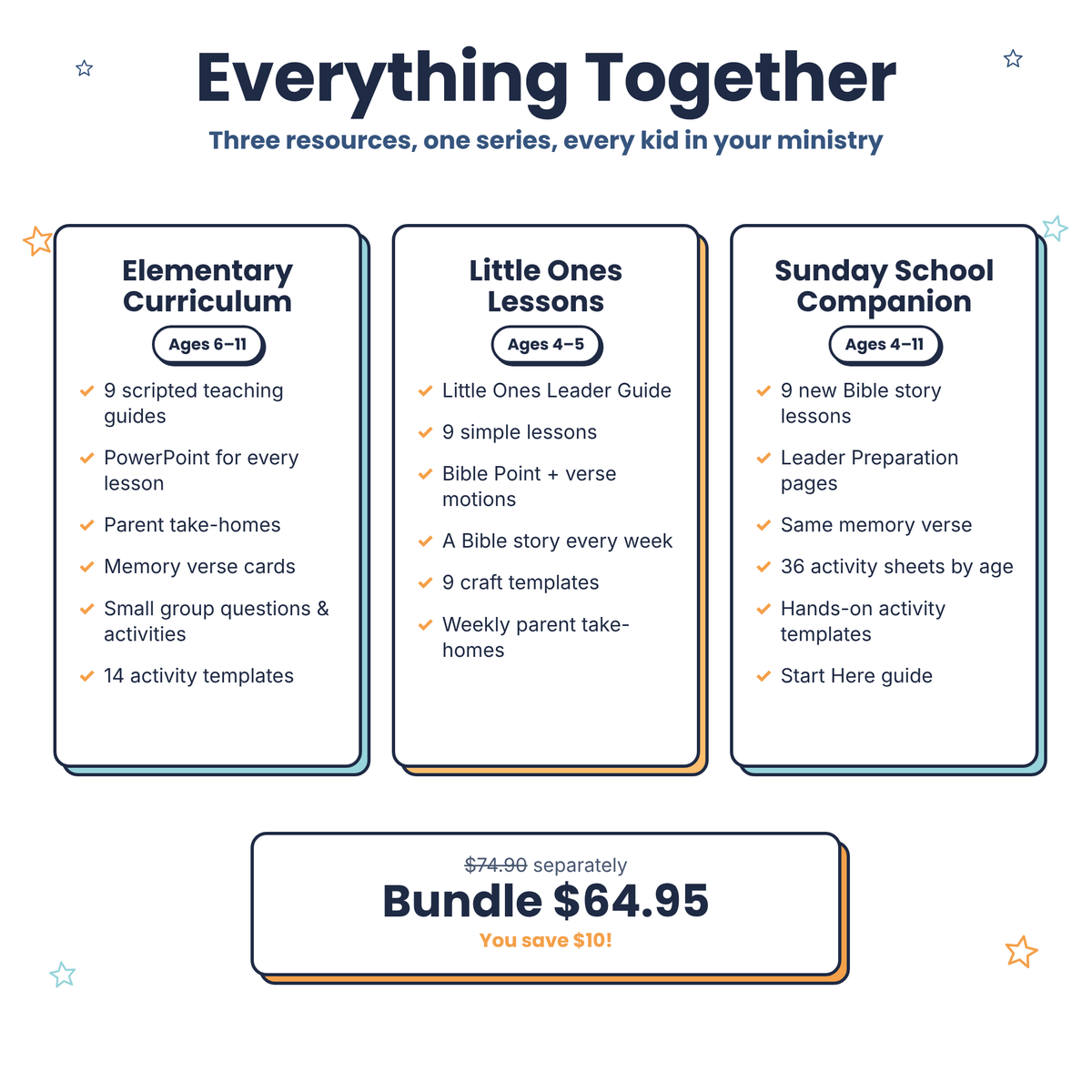Mission Control Emotions: Complete Bundle (Curriculum + Sunday School Companion)