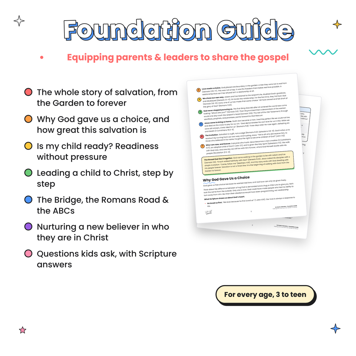 So Great a Salvation: Free Gospel Pack for Families & Ministry Leaders