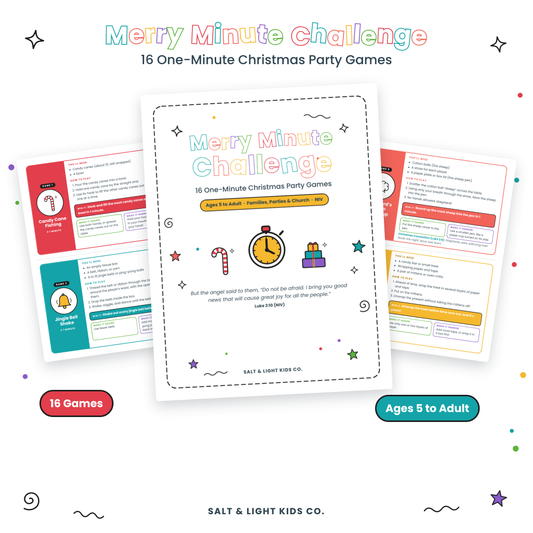 Merry Minute Challenge: 16 Christmas Party Games
