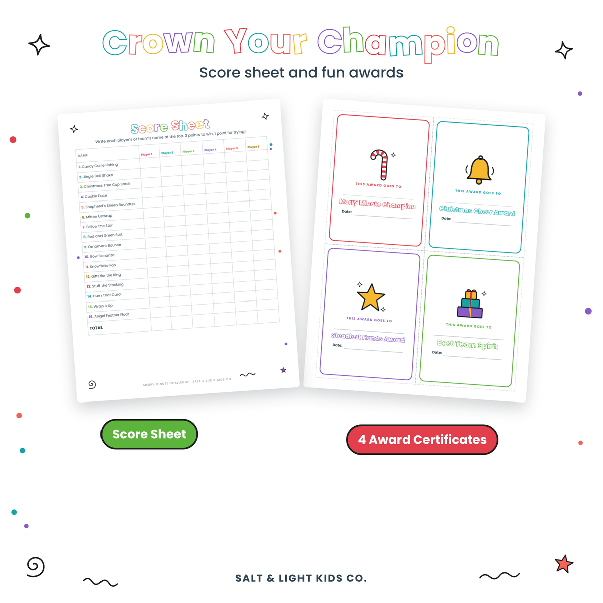 Merry Minute Challenge: 16 Christmas Party Games